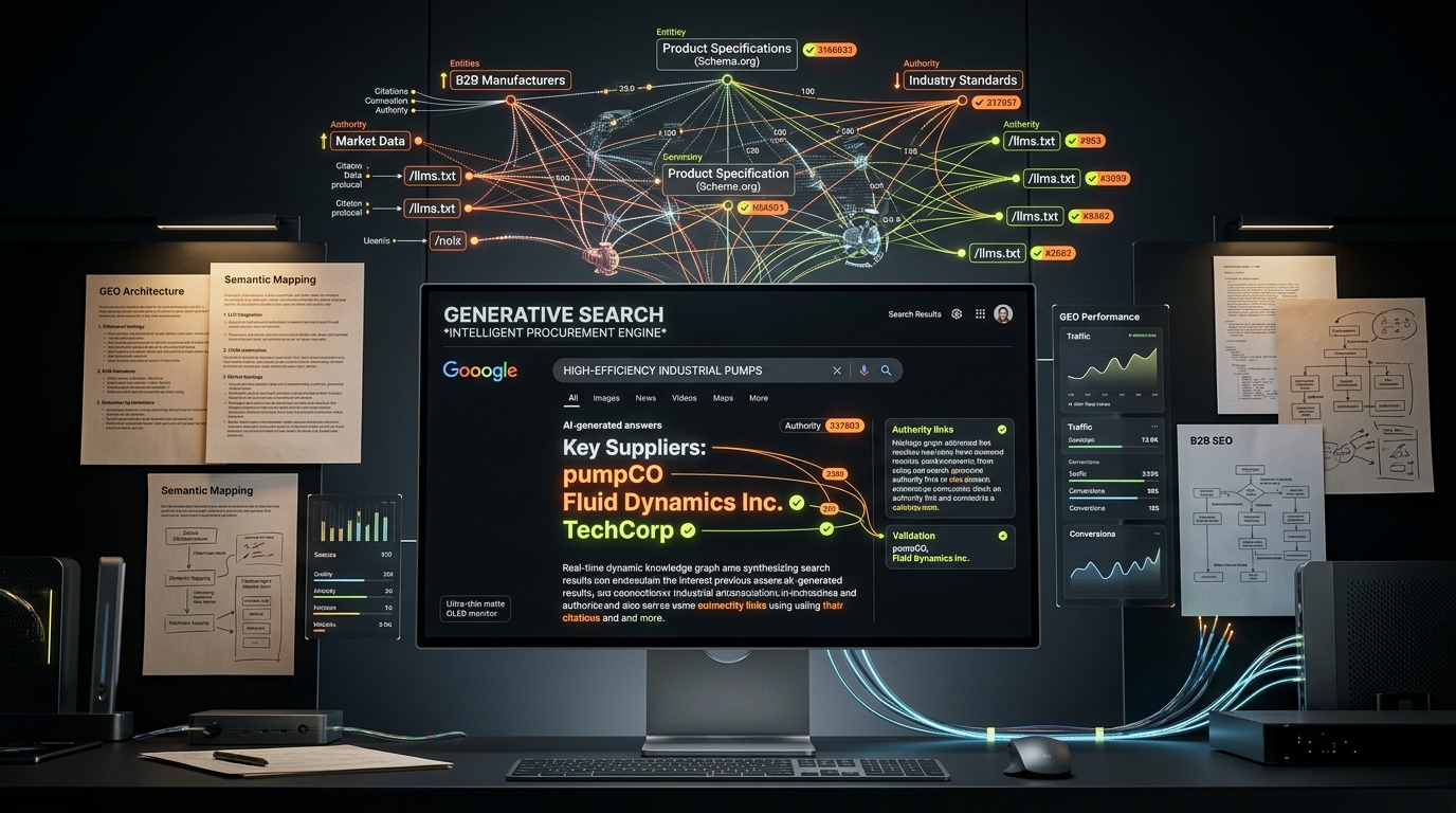 Yapay Zeka Destekli B2B SEO ve GEO